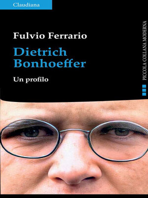 cover image of Dietrich Bonhoeffer